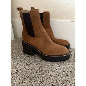 Sam Edelman Women’s Brown Suede Boots 6.5 New